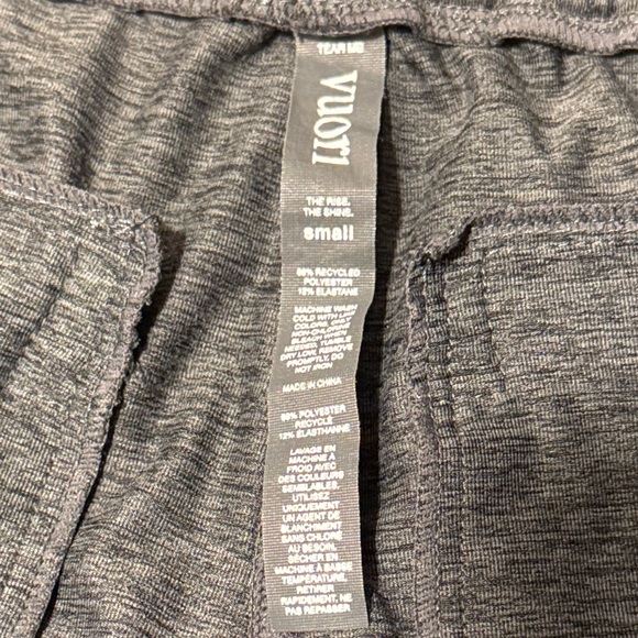 Vuori /Sunday Performance Short 8"Charcoal Heathe Color - Picture 4 of 15